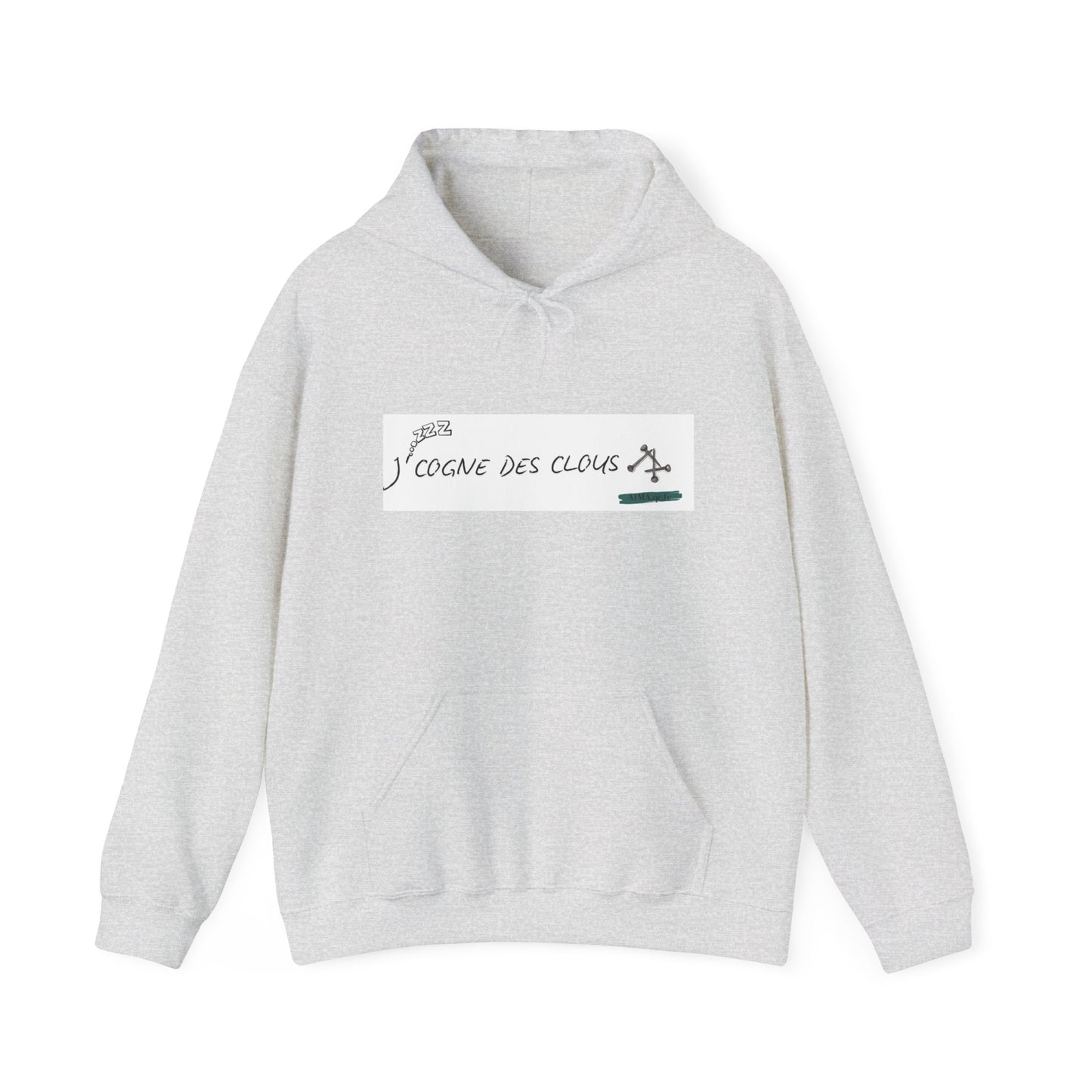 Hoodie "J'cogne des clous"