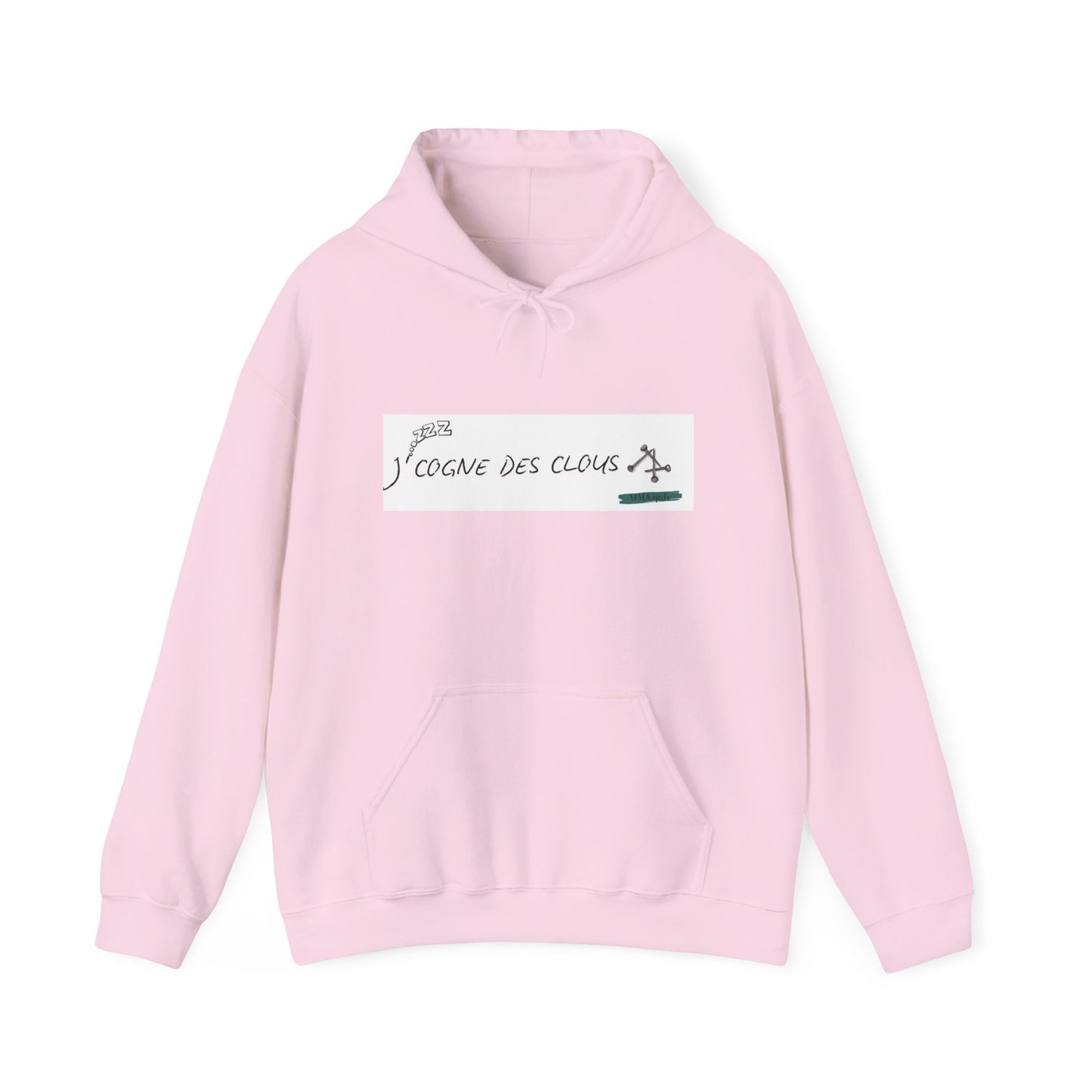 Hoodie "J'cogne des clous"