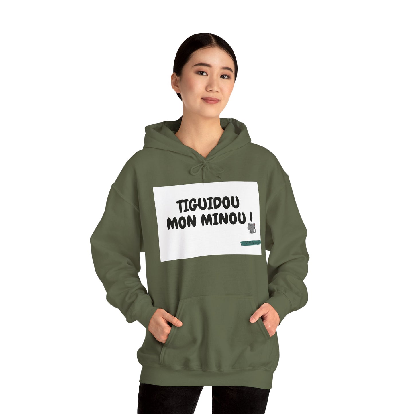 Hoodie " Tiguidou mon minou !"