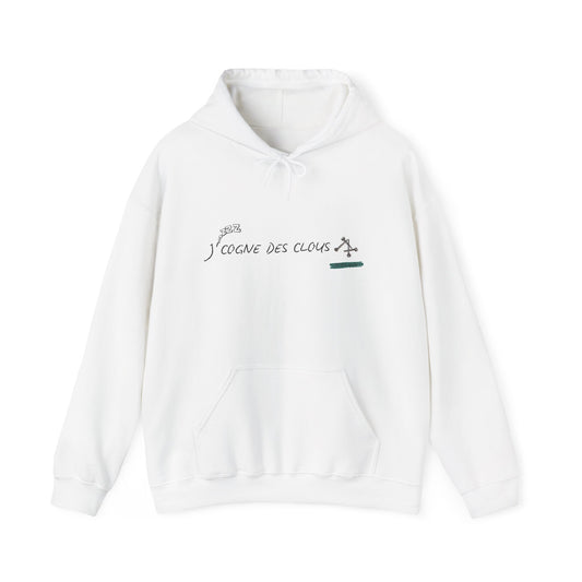 Hoodie "J'cogne des clous"