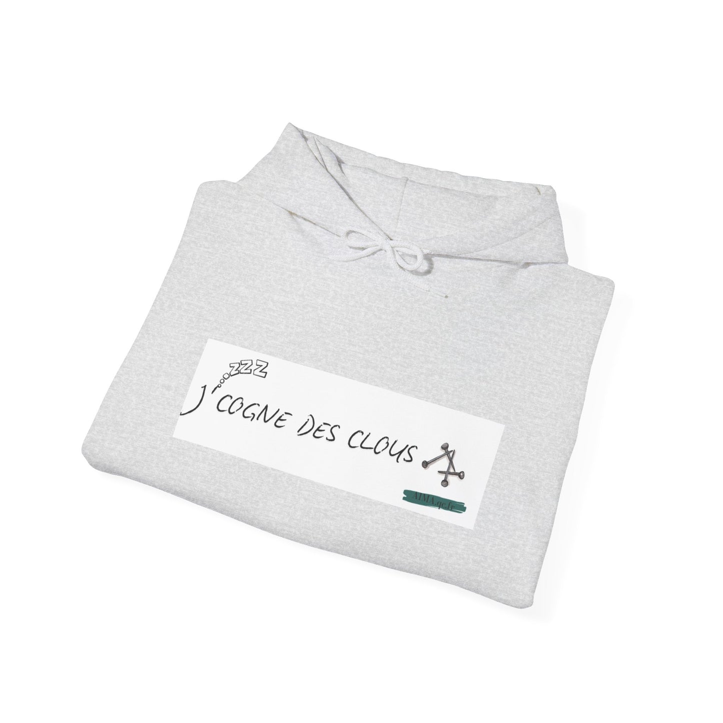 Hoodie "J'cogne des clous"