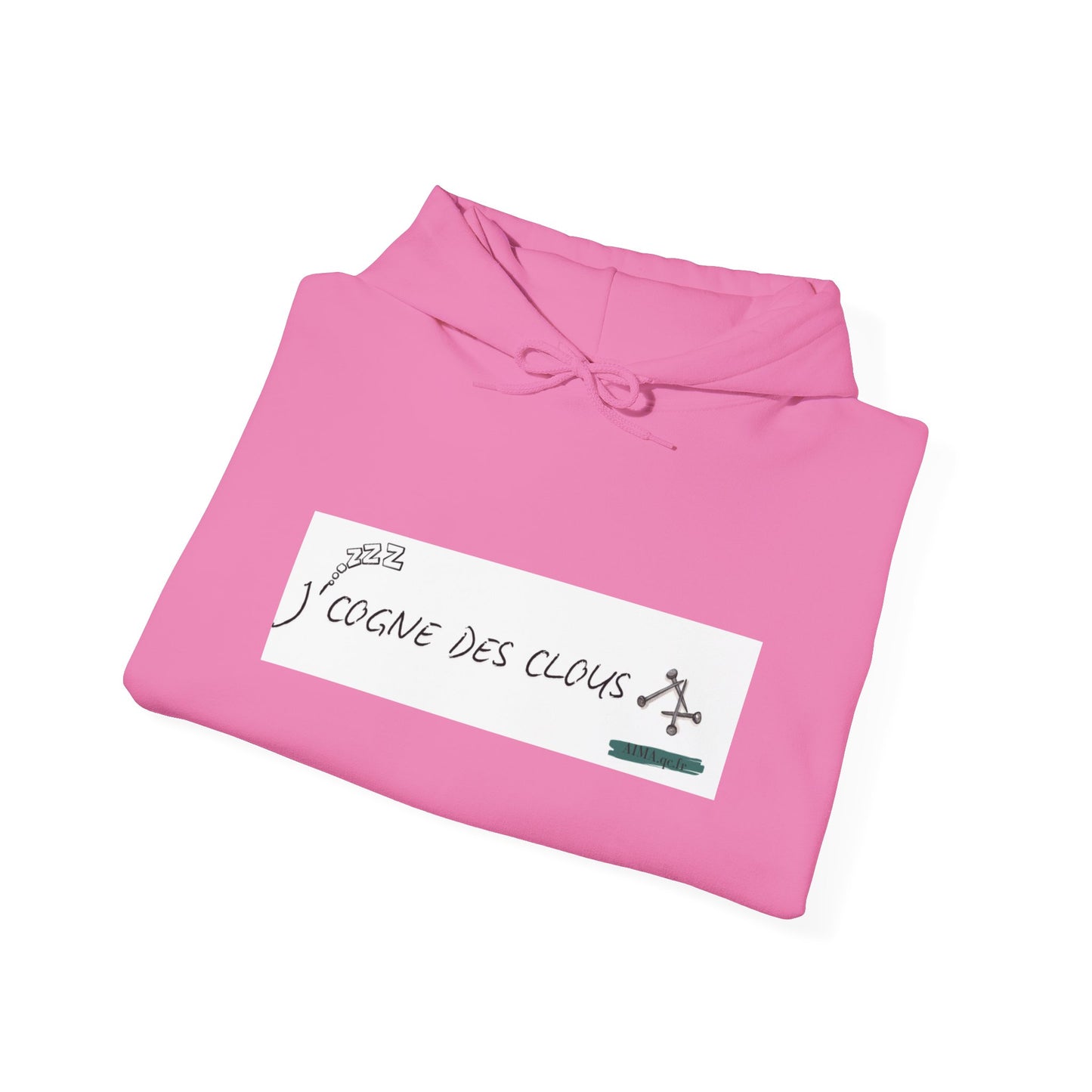 Hoodie "J'cogne des clous"