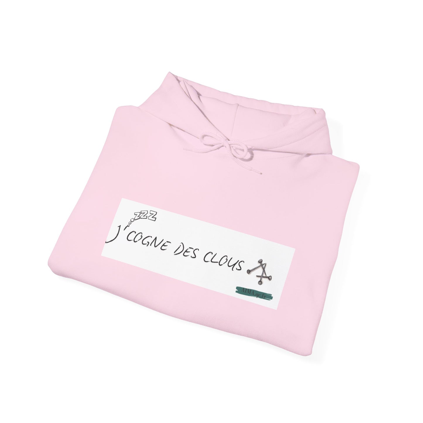 Hoodie "J'cogne des clous"