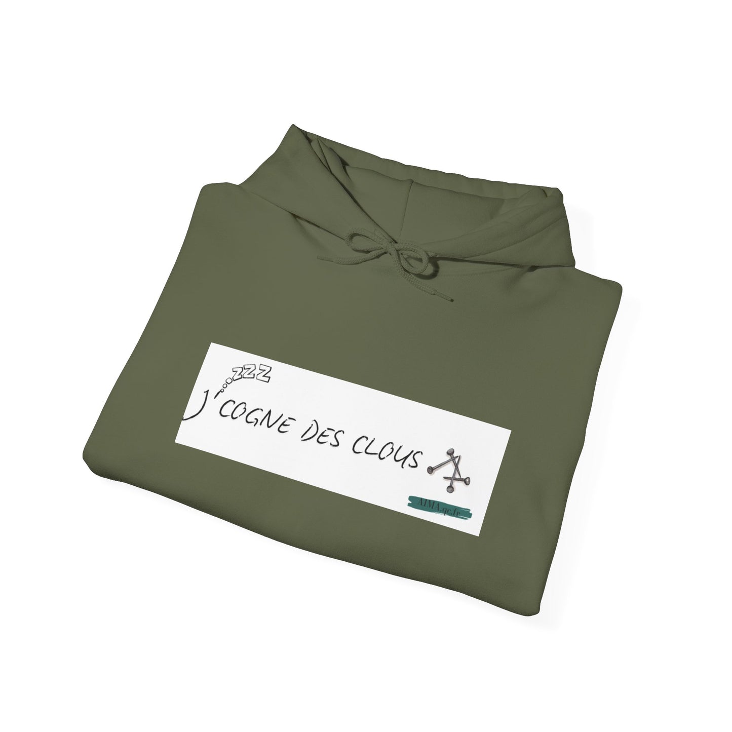 Hoodie "J'cogne des clous"